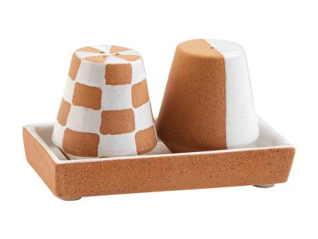 Terracotta Salt & Pepper Set Online