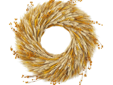 Fall Wheat Wreath Fashion