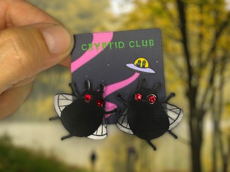 Cryptid Club Moth Man Stud Earrings Online