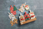 Christmas Melamine Board Set Supply