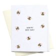 Happy Bee Day Greeting Card For Discount