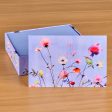 Blank Note Card Set, Lavender Wildflowers Cheap