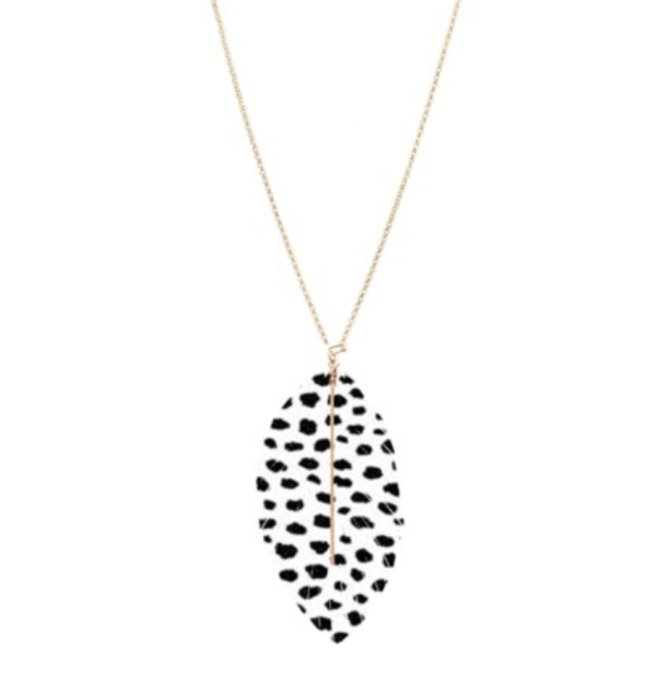 Spot On Heather Necklace Cheap