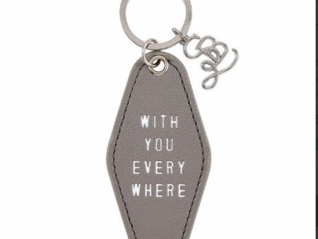 With You Everywhere Key Chain Fashion