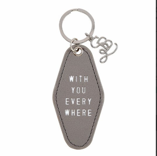 With You Everywhere Key Chain Fashion