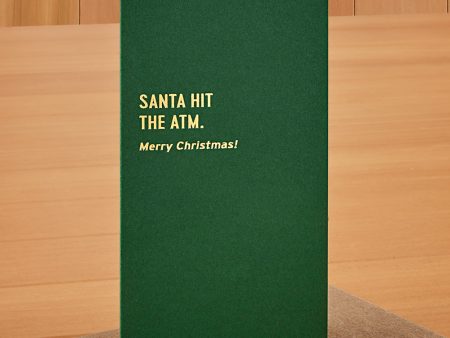 Sapling Press Christmas Cash Card, ATM Cheap