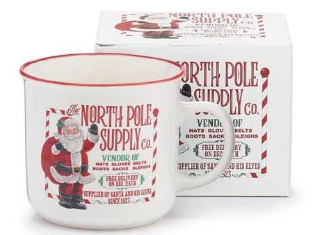 North Pole Supply Mug Hot on Sale