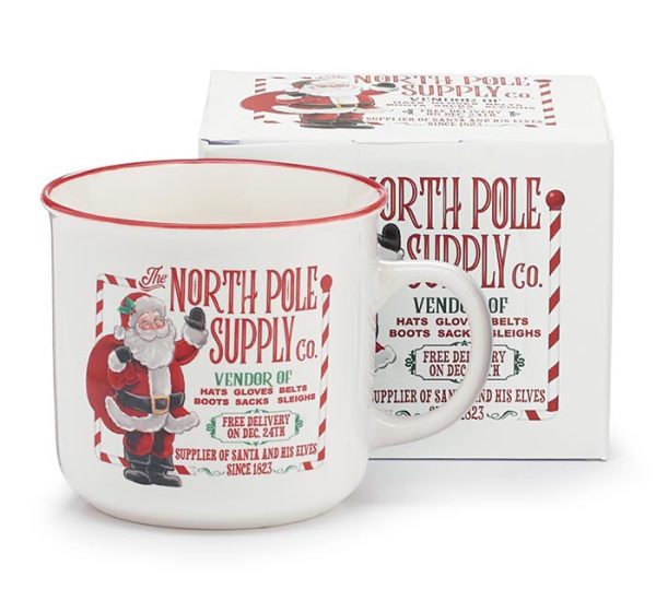 North Pole Supply Mug Hot on Sale