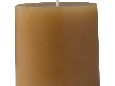 3x3 Pillar Candle Honey Cheap