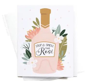 Stop and Smell the Rose  Greeting Card Online Hot Sale