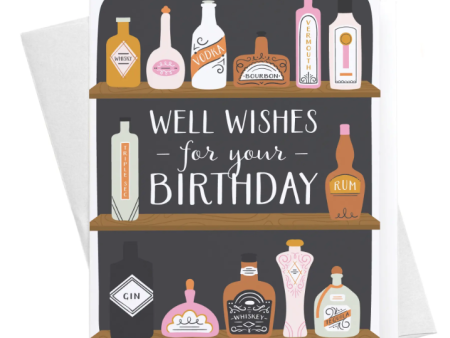 Well Wishes Bar Birthday Card Online Hot Sale