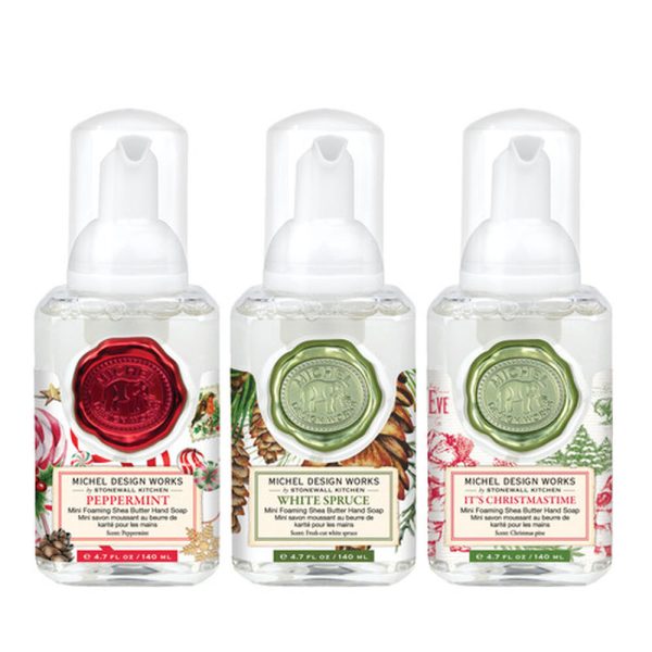 Holiday Mini Foaming Hand Soaps Fashion