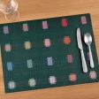 Chilewich Sampler Reversible Rectangle Placemat, Fir Cheap