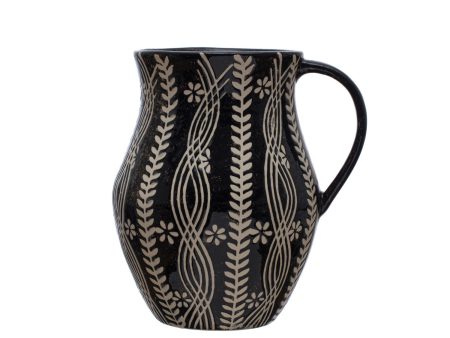 2.5 QT Stoneware Pitcher Hot on Sale