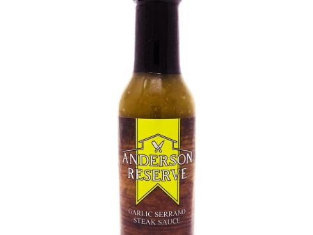 Garlic Serrano Steak Sauce Hot on Sale