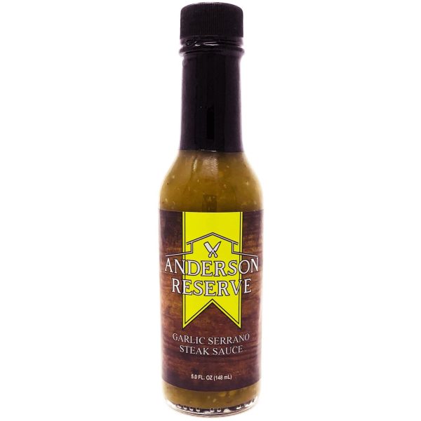 Garlic Serrano Steak Sauce Hot on Sale