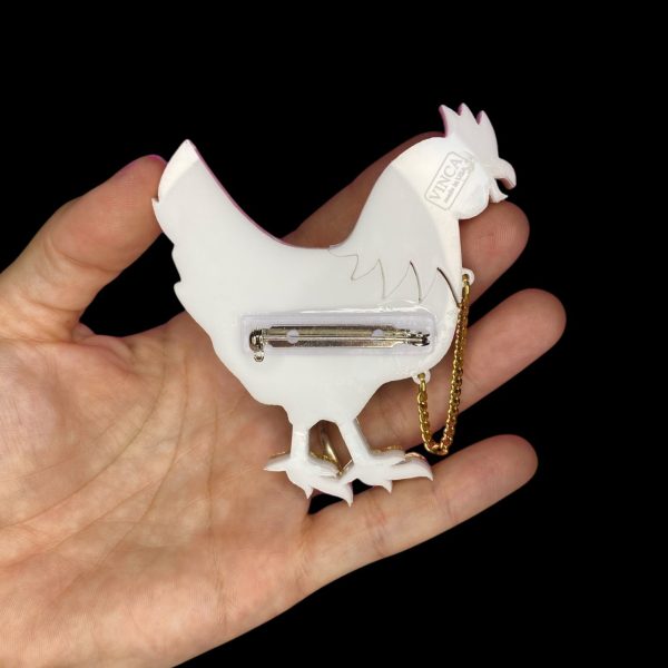 Headless Chicken Brooch Hot on Sale