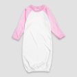 Baby Raglan Sleep Gowns with Mittens Sale