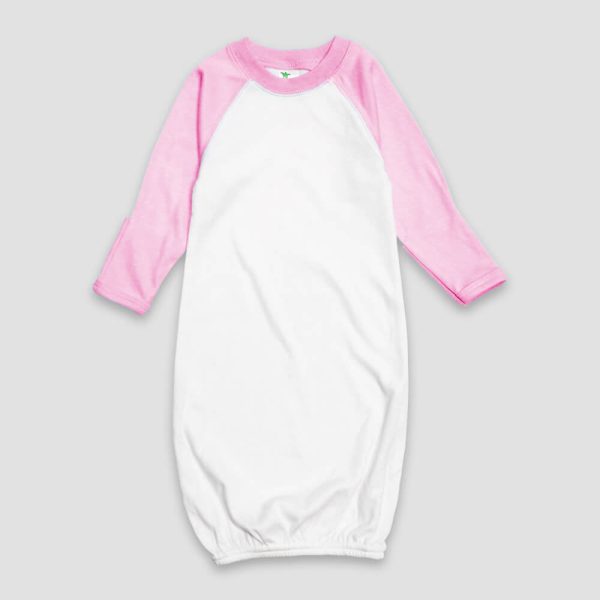 Baby Raglan Sleep Gowns with Mittens Sale