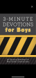 3-Minute Devotions for Boys on Sale