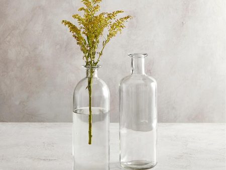 Clear Glass Vase (2 Sizes) Sale