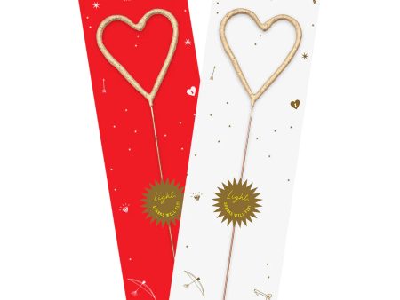 Big Sparkler Wand Heart Online