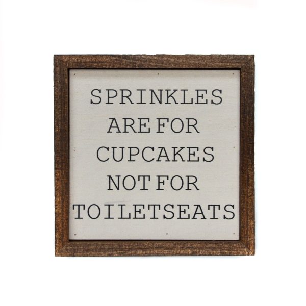 Sprinkles are for Cupcakes Sign Online now