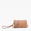 Camel Riley Compartment Crossbody Wristlet Online Hot Sale