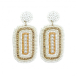 White Brittany Earrings Sale