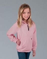 Youth Pink Pack-N-Go Pullover Hot on Sale