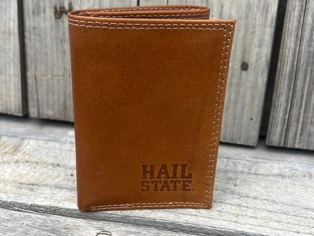 Zep-Pro + Tan Trifold Wallet Hot on Sale