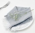 18  Grey Chambray Napkin (1) Cheap