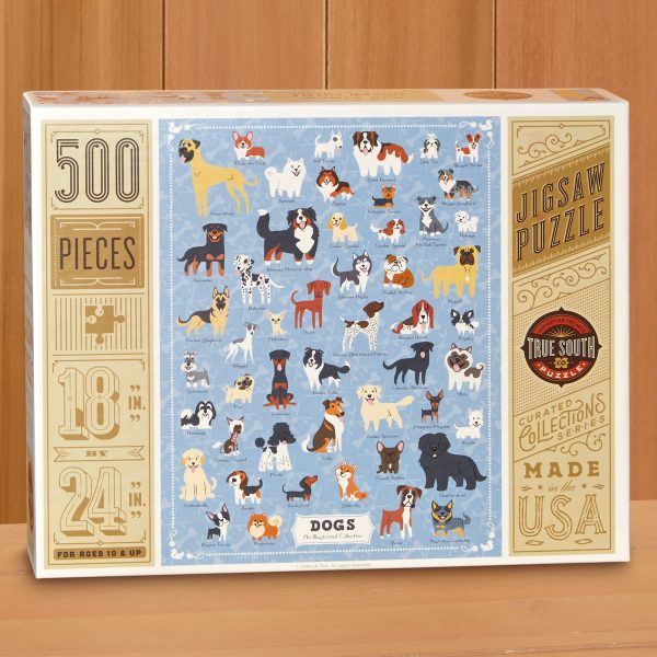 500 Piece Jigsaw Puzzle,  Dogs  by Lili Chin For Discount