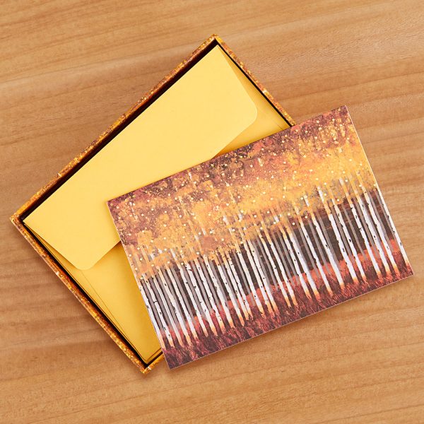 Blank Card Set, Golden Aspens Discount