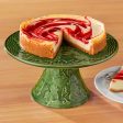 Ceramic Garden Party Cake Stand For Sale