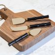 Black and Gold Cheese Knife Set Online