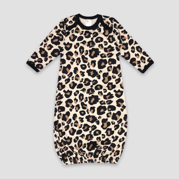 Baby Sleeping Gown - Leopard For Sale