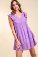 Purple Eyelet Dress Supply