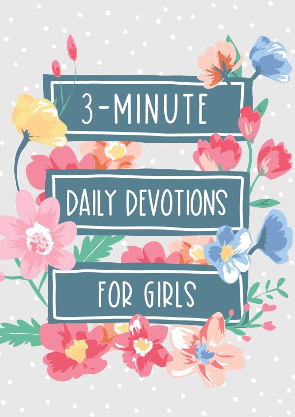 3-Minute Daily Devotions for Girls For Sale