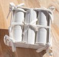 3 PC Beige Stripe Towel Set Online Sale