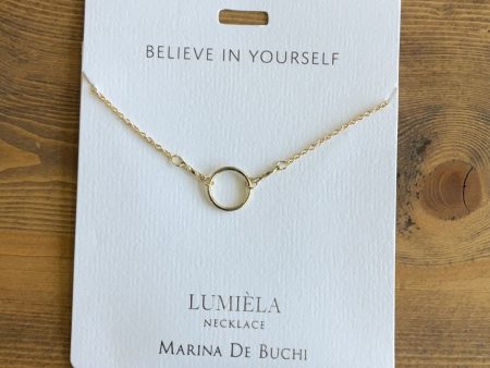 BELIEVE IN YOURSELF Necklace For Cheap