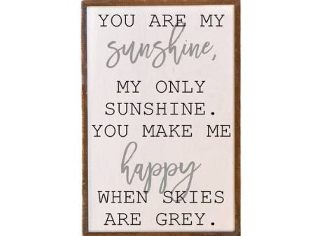 12x18 You are My Sunshine Sign Hot on Sale