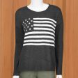 J Society Women s Lightweight Flag Sweater Sale