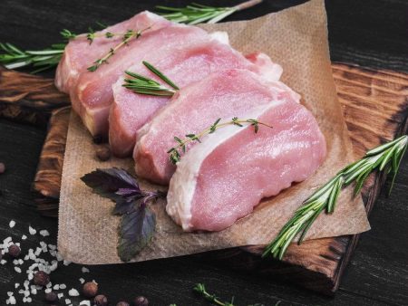 4pc. 10oz. Boneless Pork Chops For Sale