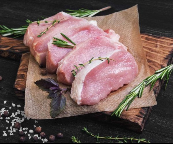 4pc. 10oz. Boneless Pork Chops For Sale