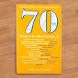 70 Things to Do When You Turn 70  by Ronnie Sellers For Discount