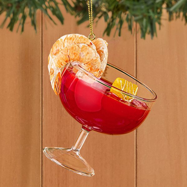 Cody Foster Glass Ornament, Shrimp Cocktail For Sale