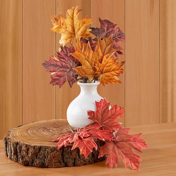 Autumnal Maple Leaf Stems, 11.5  Discount