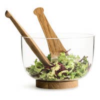 Biorsing Design Oak Salad Servers For Sale