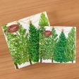 Caspari Paper Napkins, Christmas Trees Fashion